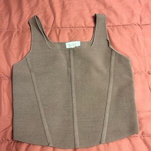 Corset crop top